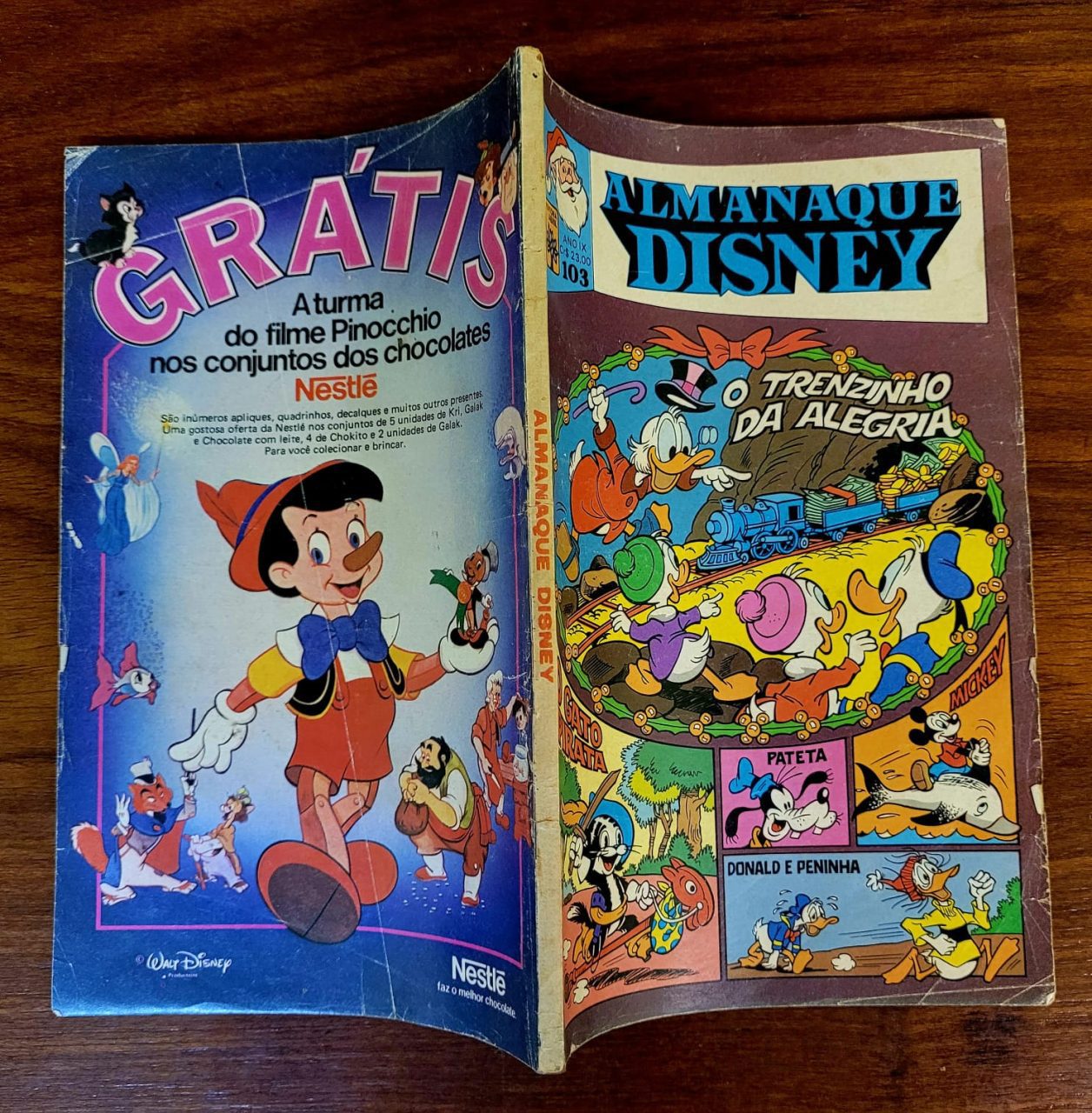 | Casa do Colecionador Almanaque Disney Nº 103 (Editora Abril) Dezembro 1979 (HQ/Gibi)