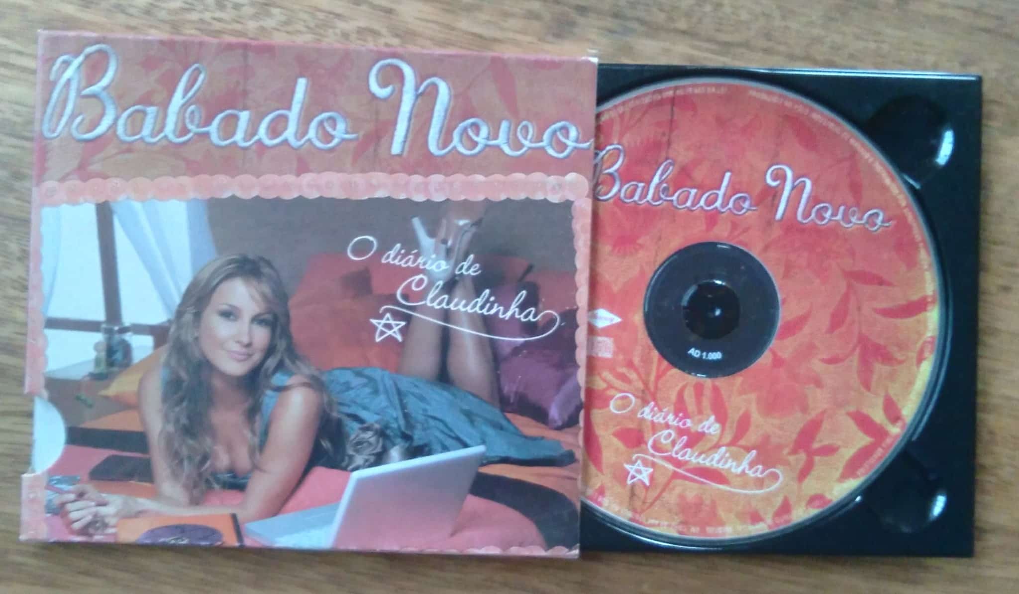 | Casa do Colecionador Cd digipack Babado Novo o diário de Claudinha.