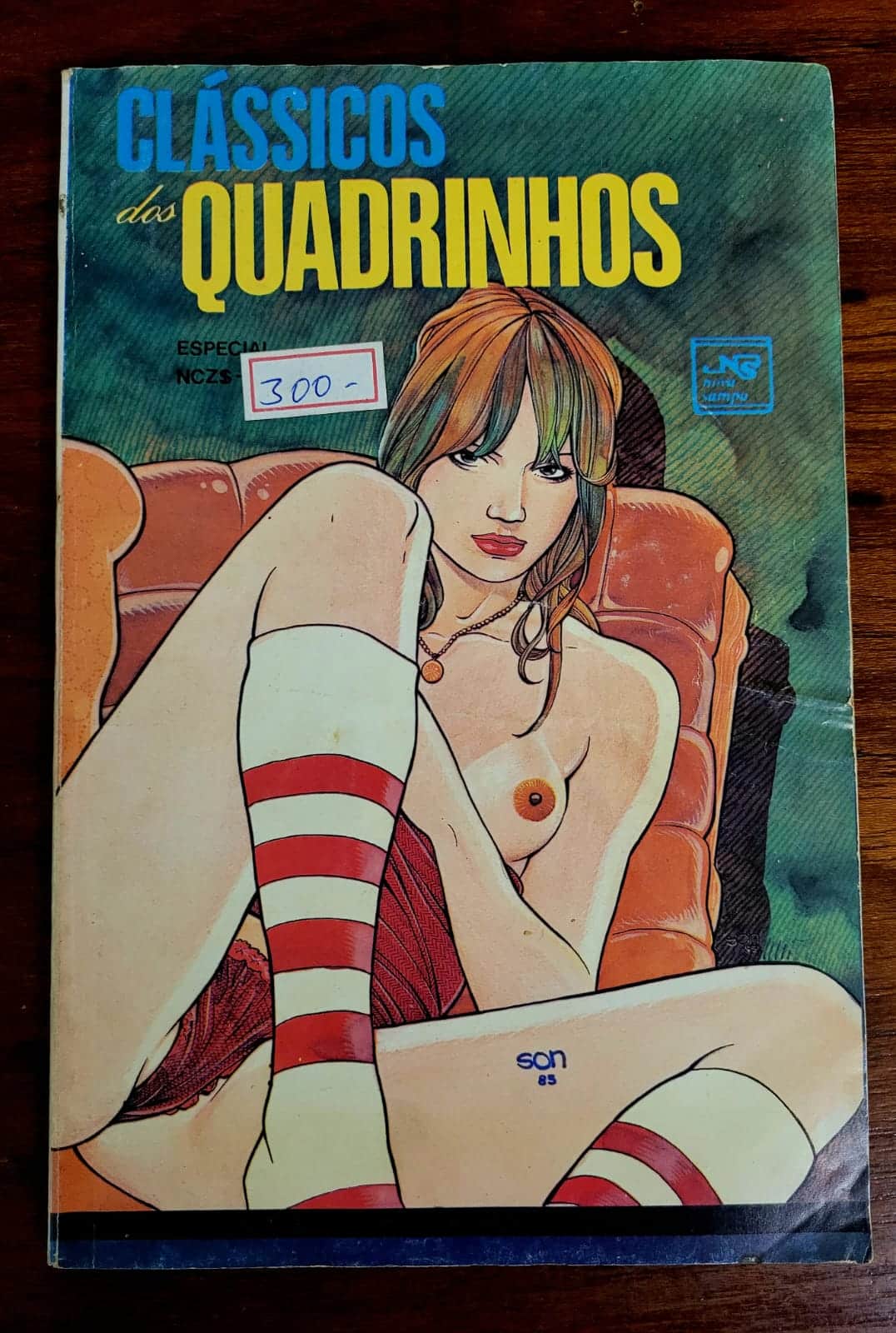 | Casa do Colecionador Clássicos dos Quadrinhos (Editora Nova Sampa) Quadrinhos Eróticos