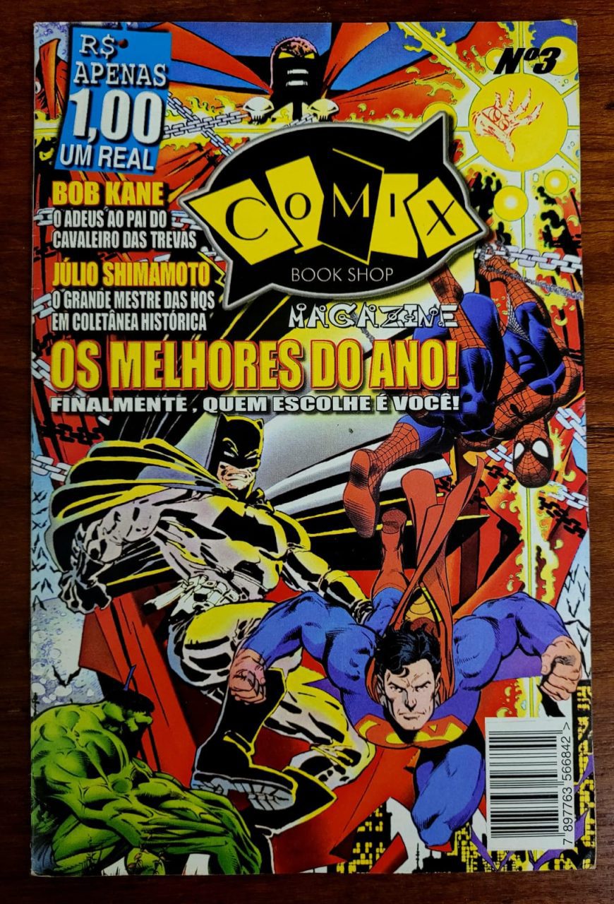 | Casa do Colecionador Comix Book Shop Nº 3 (Editora Escala)