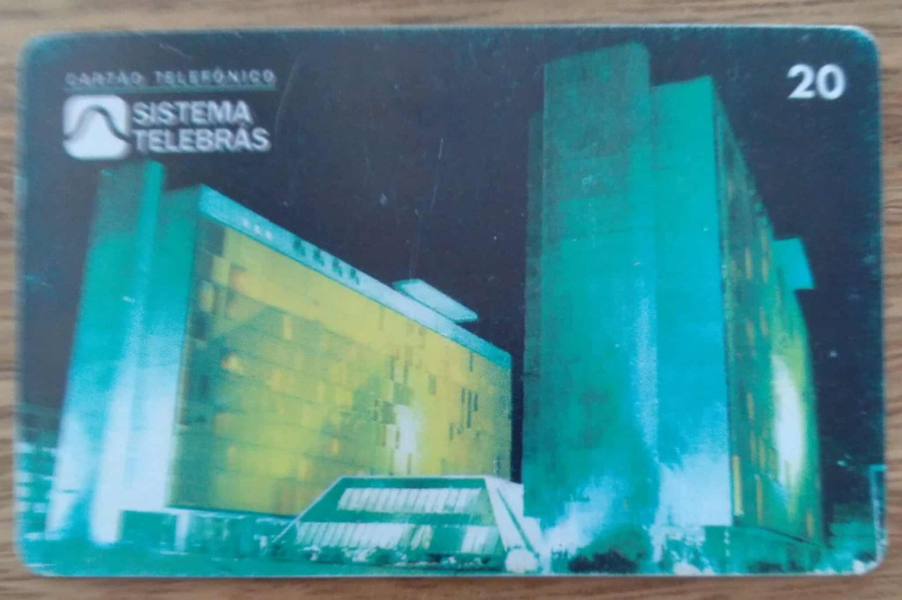 | Casa do Colecionador Ct Brasil Telebrás 00 1996 / 24 anos Edifício Sede