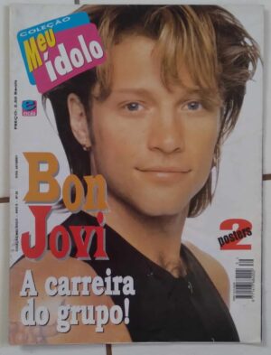 Ed Escala Revista Poster Meu Ídolo 33 / Bon Jovi.