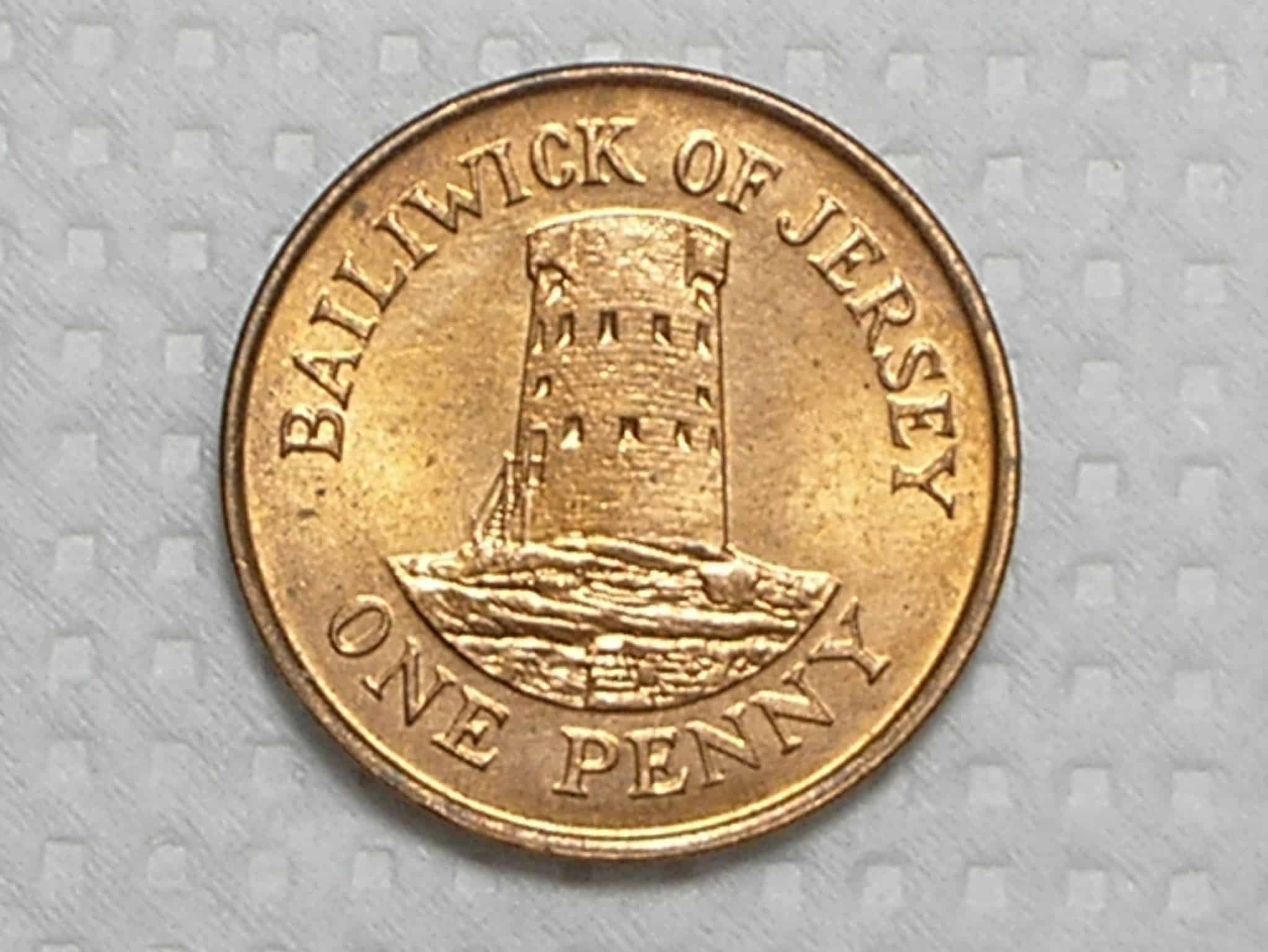 | Casa do Colecionador Jersey) 1 Penny - 1994 / Bz-al / Soberba / box31