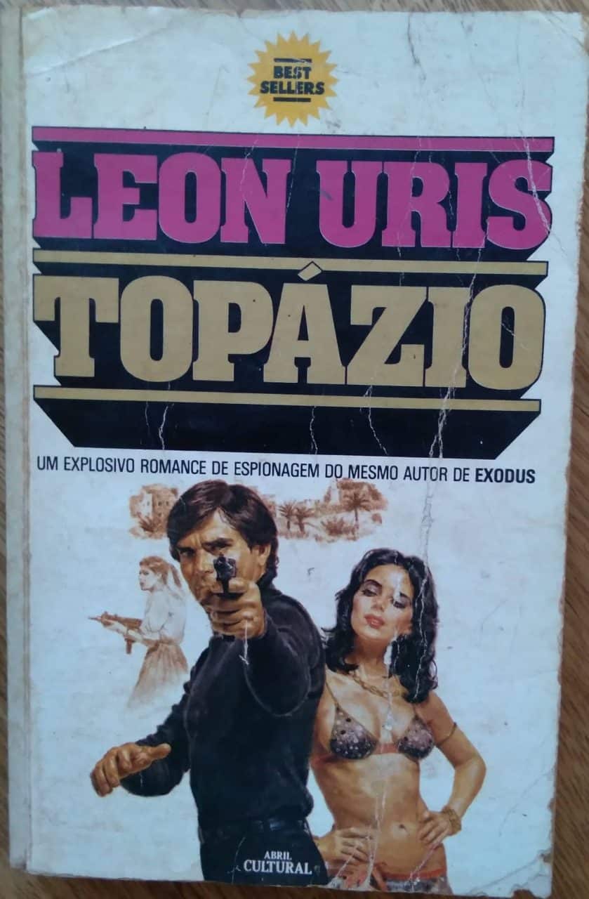 | Casa do Colecionador Livro Abril Cultural Best Sellers Leon Uris / Topazio