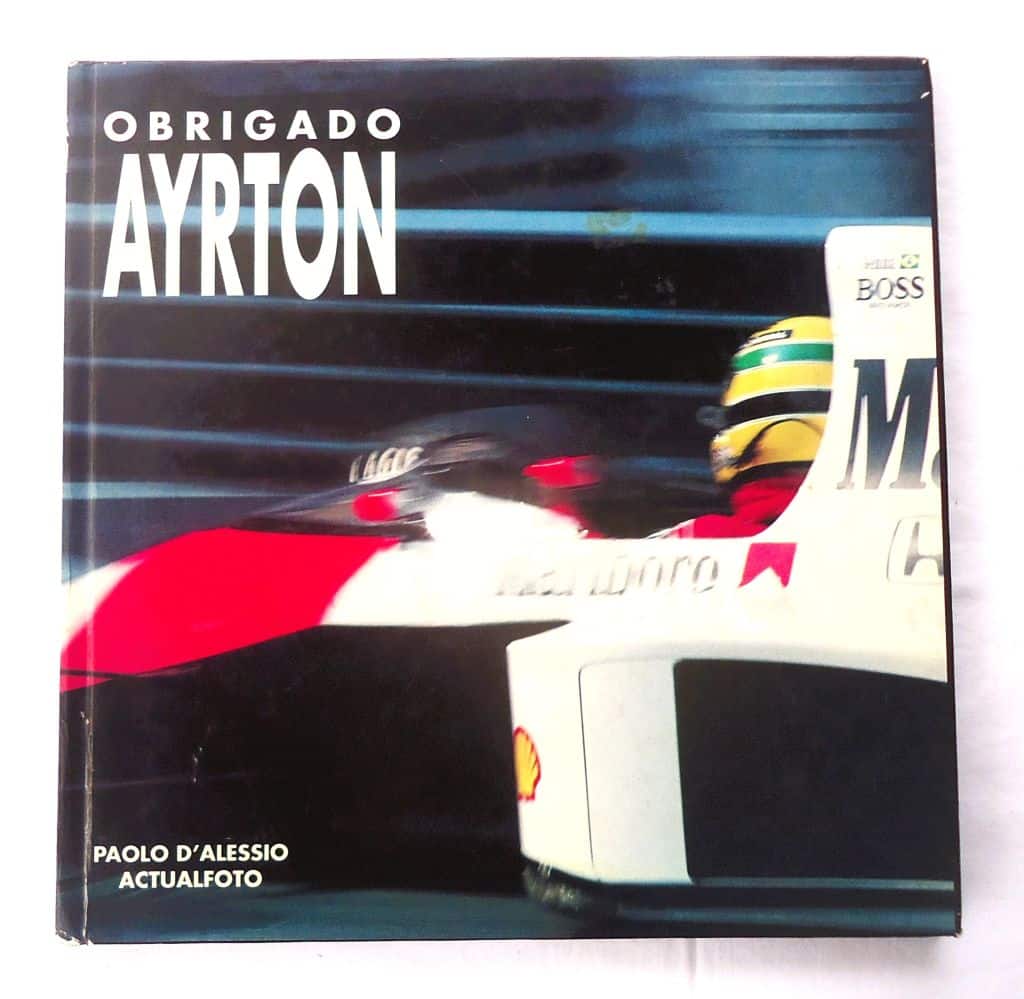 | Casa do Colecionador Livro - Obrigado Ayrton - Senna - Paolo D Alessio - 1994