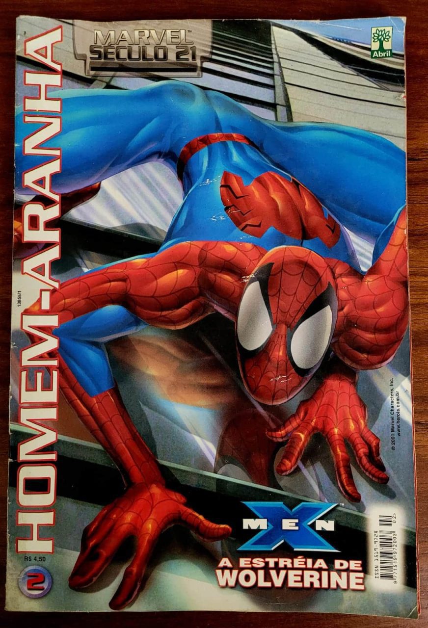 | Casa do Colecionador Marvel Século 21 - Homem-Aranha N° 2 (Editora Abril) Outubro 2001 (HQ/Gibi)