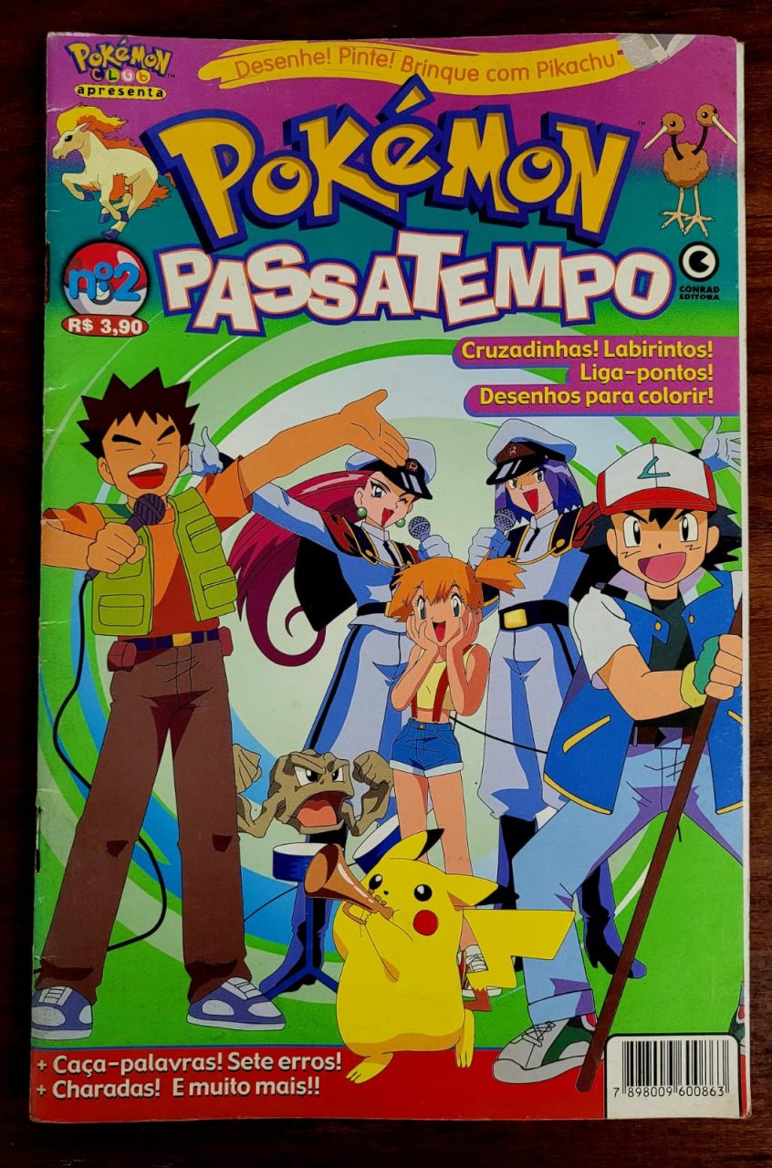 | Casa do Colecionador Pokémon Club Apresenta – Pokémon Passatempo Nº 02 – 1999