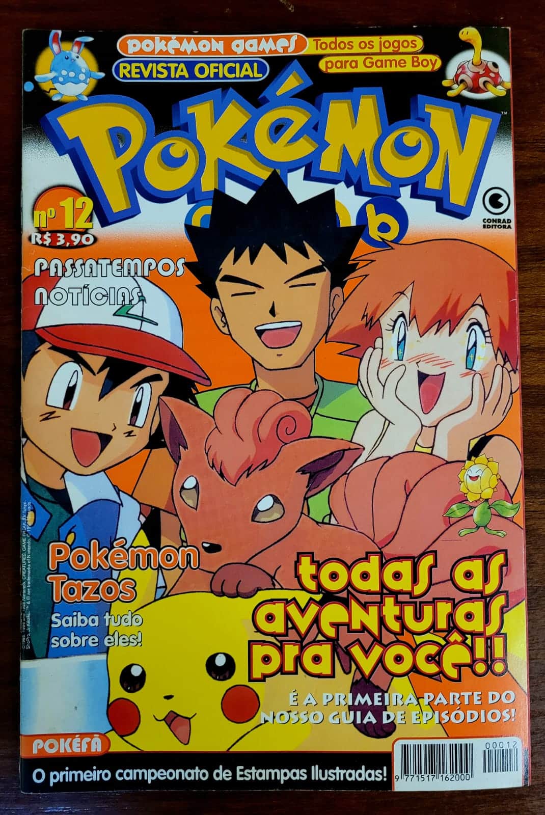 | Casa do Colecionador Pokémon Club Nº 12 (Editora Conrad) Anos 2000 (Revista)