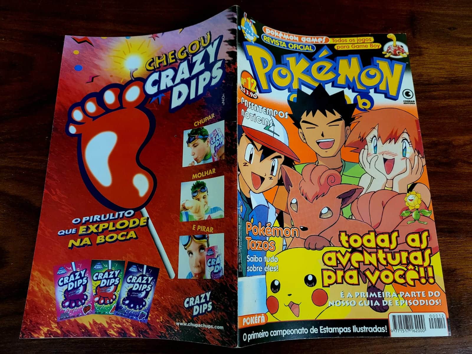 | Casa do Colecionador Pokémon Club Nº 12 (Editora Conrad) Anos 2000 (Revista)