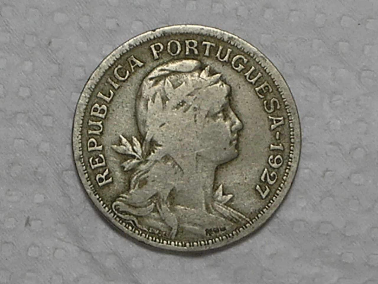 | Casa do Colecionador Portugal) 50 Centavos - 1927 / Escassa / box31