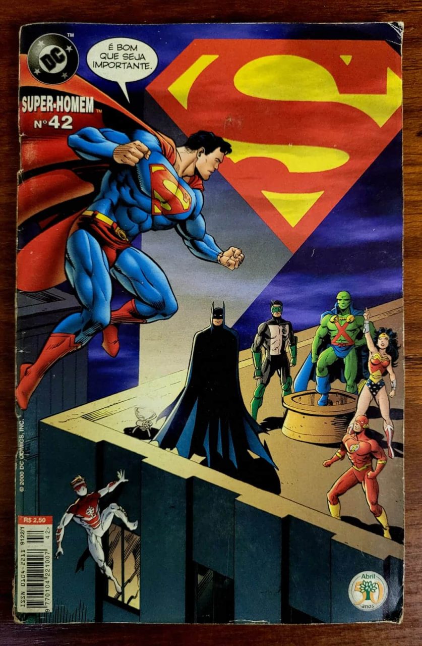 | Casa do Colecionador Super-Homem (2ª Série) N° 42 (Editora Abril) Abril 2000 (HQ/Gibi)