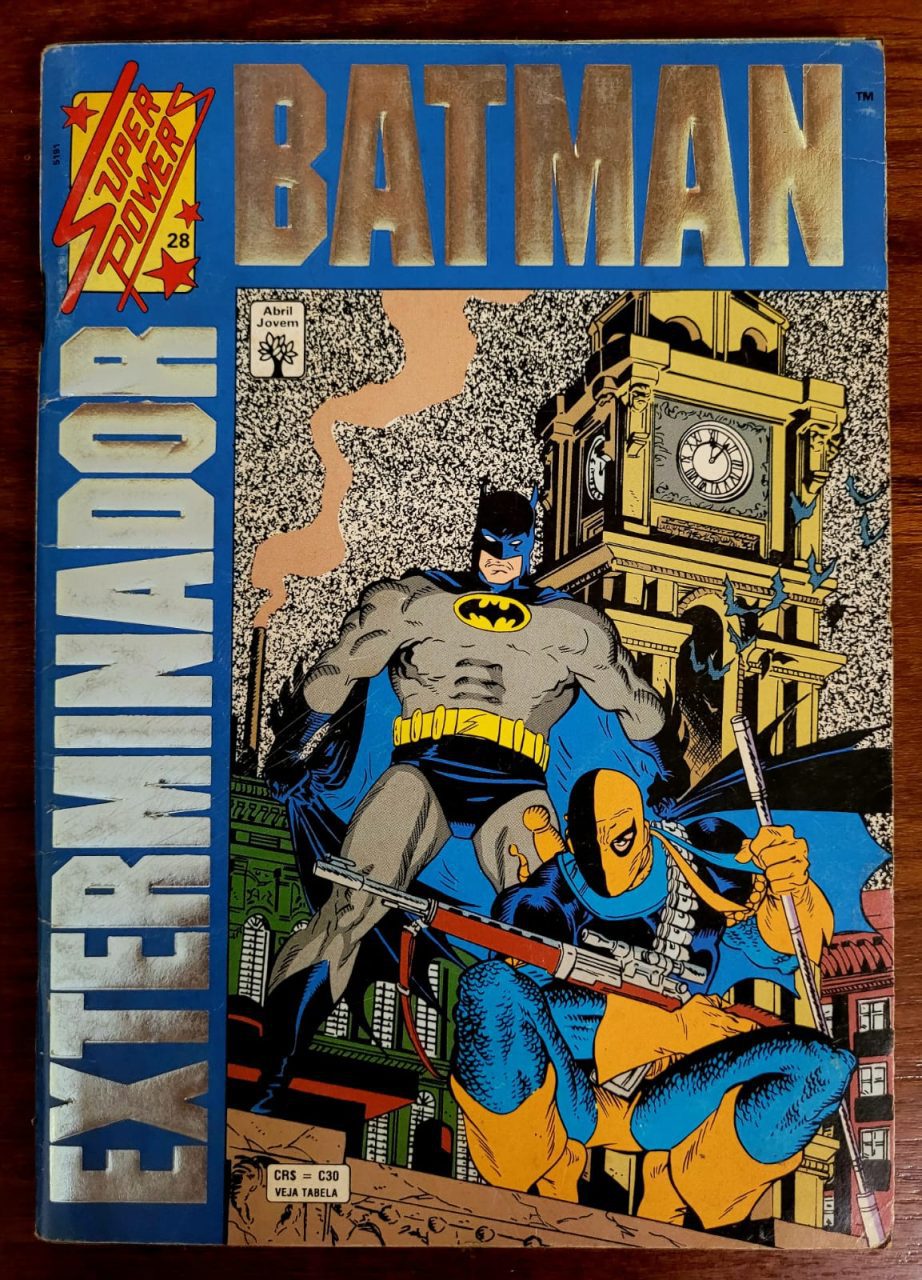 | Casa do Colecionador Super Powers Nº 28 - Batman / Exterminator (Editora Abril) Dezembro 1993 (HQ/Gibi)
