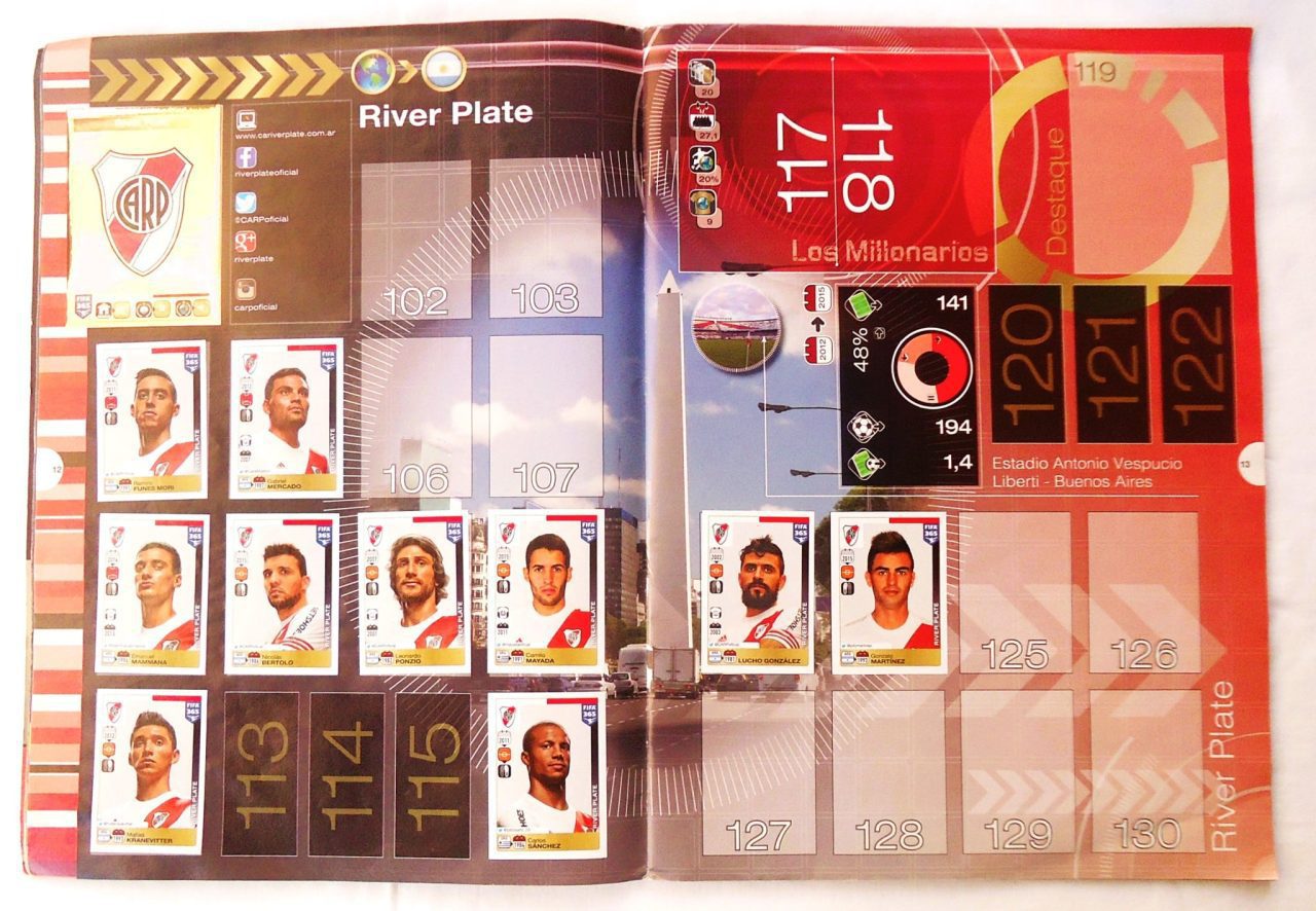 | Casa do Colecionador Album Figurinhas Fifa 365 - Panini - 2016 - Incompleto