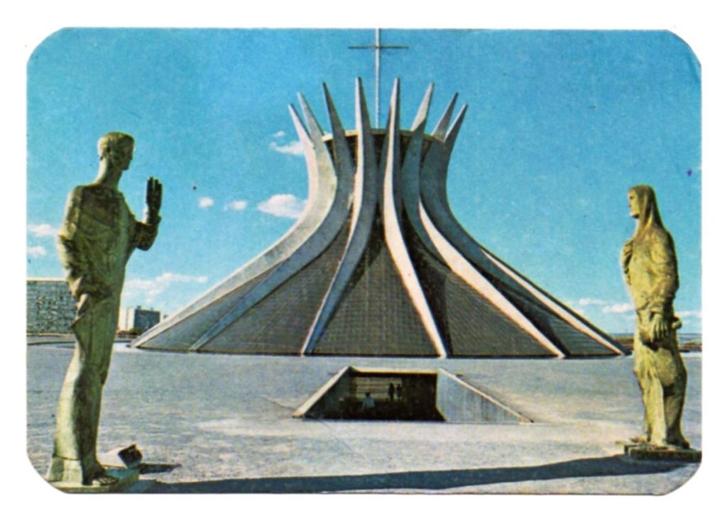 | Casa do Colecionador Calendario De Bolso - Catedral de Brasilia - DF - 1975