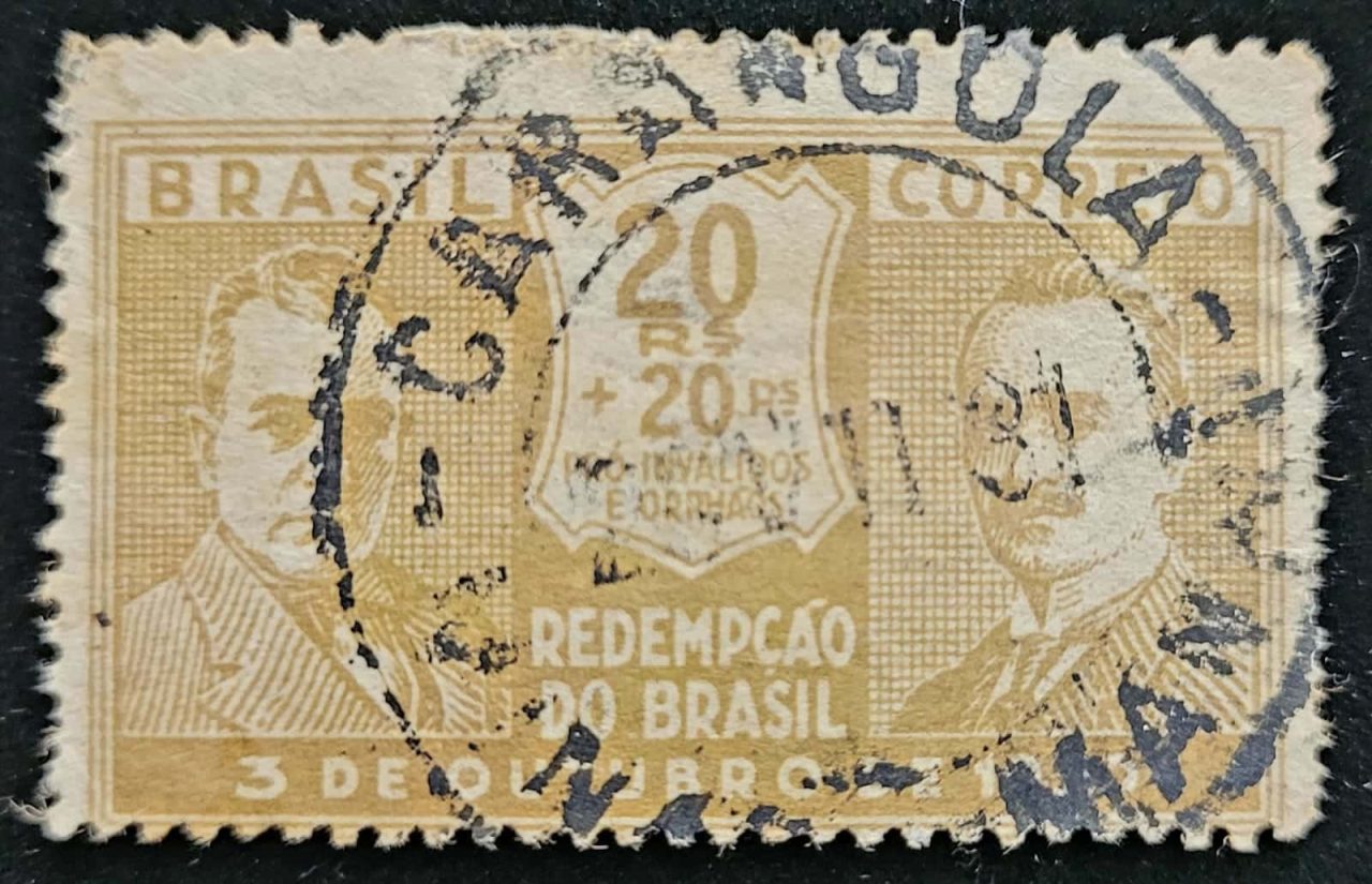 Comemorativos - RHM C0028 (usado) 20 Réis - Revolução de 3 de Outubro de 1930 - 29/04/1931 (Selos do Brasil)