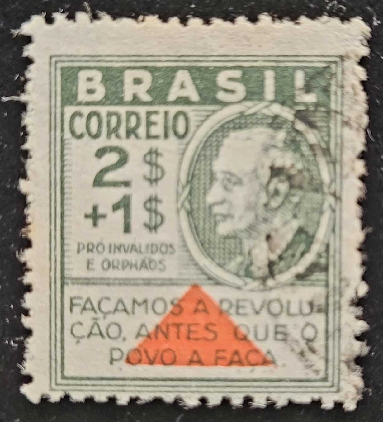 | Casa do Colecionador Comemorativos - RHM C0038 (Usado) 2.000 Réis - Revolução de 3 de Outubro de 1930 - 29/04/1931 (Selos do Brasil)
