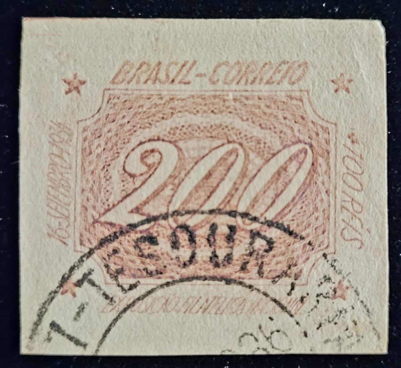 | Casa do Colecionador Comemorativos - RHM C0070 (Usado) 200 Réis+100 Réis - Exposição Filatélica Nacional Rio de Janeiro/RJ - 16/09/1934 (Selos do Brasil)