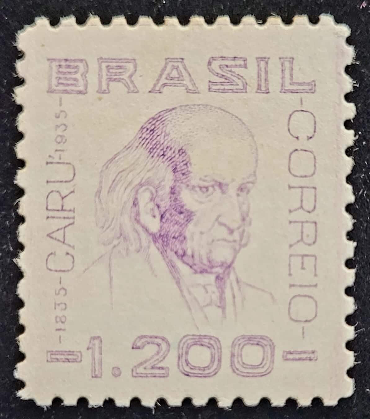 Comemorativos - RHM C0102 (Novo) 1.200 Réis - Centenário da Morte do Visconde de Cairú - 20/01/1936 (Selos do Brasil)