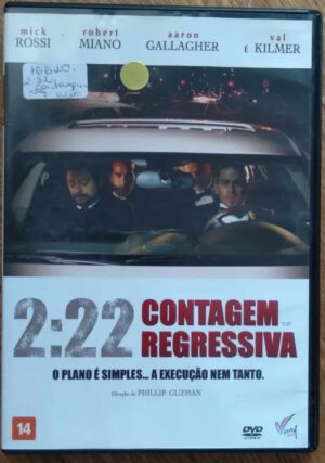 Dvd 2:22 Contagem Regressiva dublado / plano simples.
