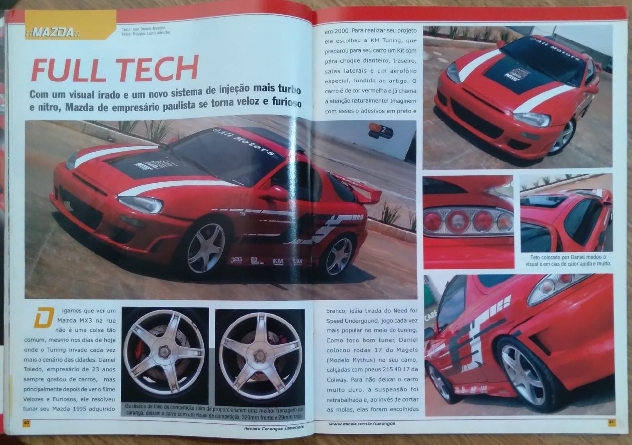 | Casa do Colecionador Ed Escala Revista Carangos Especiais 11 / Sema Show Partner Arrancada.
