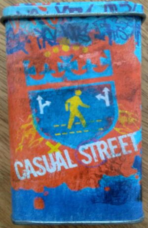 Embalagem Lata Cigarreira Free Style Collection Casual Street.