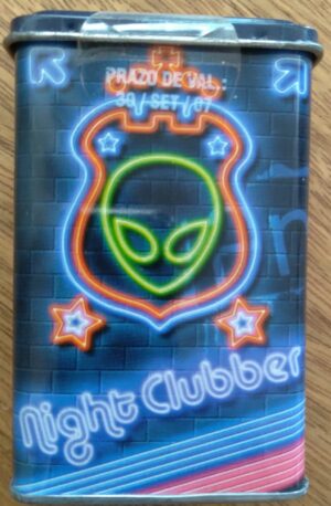Embalagem Lata Cigarreira Free Style Collection Night Clubber.