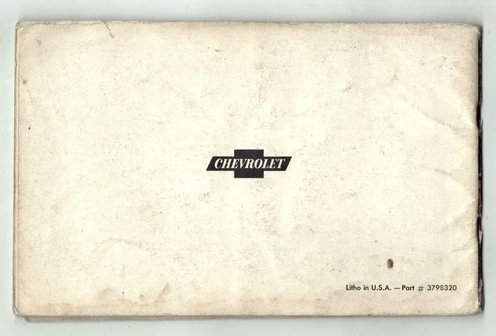 | Casa do Colecionador Manual Proprietario Chevrolet Impala 1962 - Original