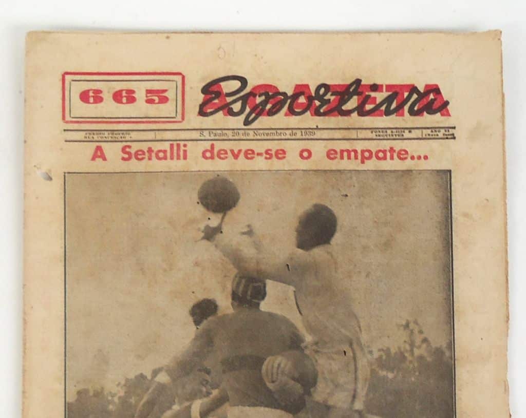 | Casa do Colecionador Revista A Gazeta Esportiva N° 665 - Novembro 1939
