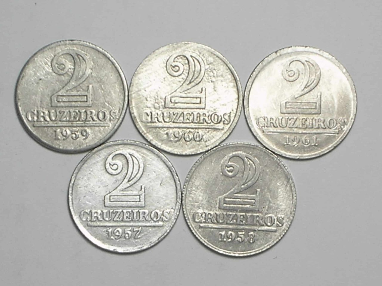 | Casa do Colecionador -)) Todas as datas 2 Cruzeiros - 1957/1958/1959/1960/1961 (1957 é data escassa)
