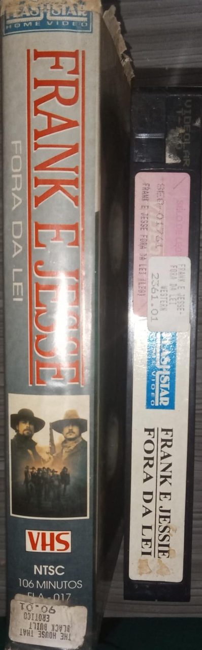 | Casa do Colecionador VHS - FRANK & JESSE: Fora Da Lei