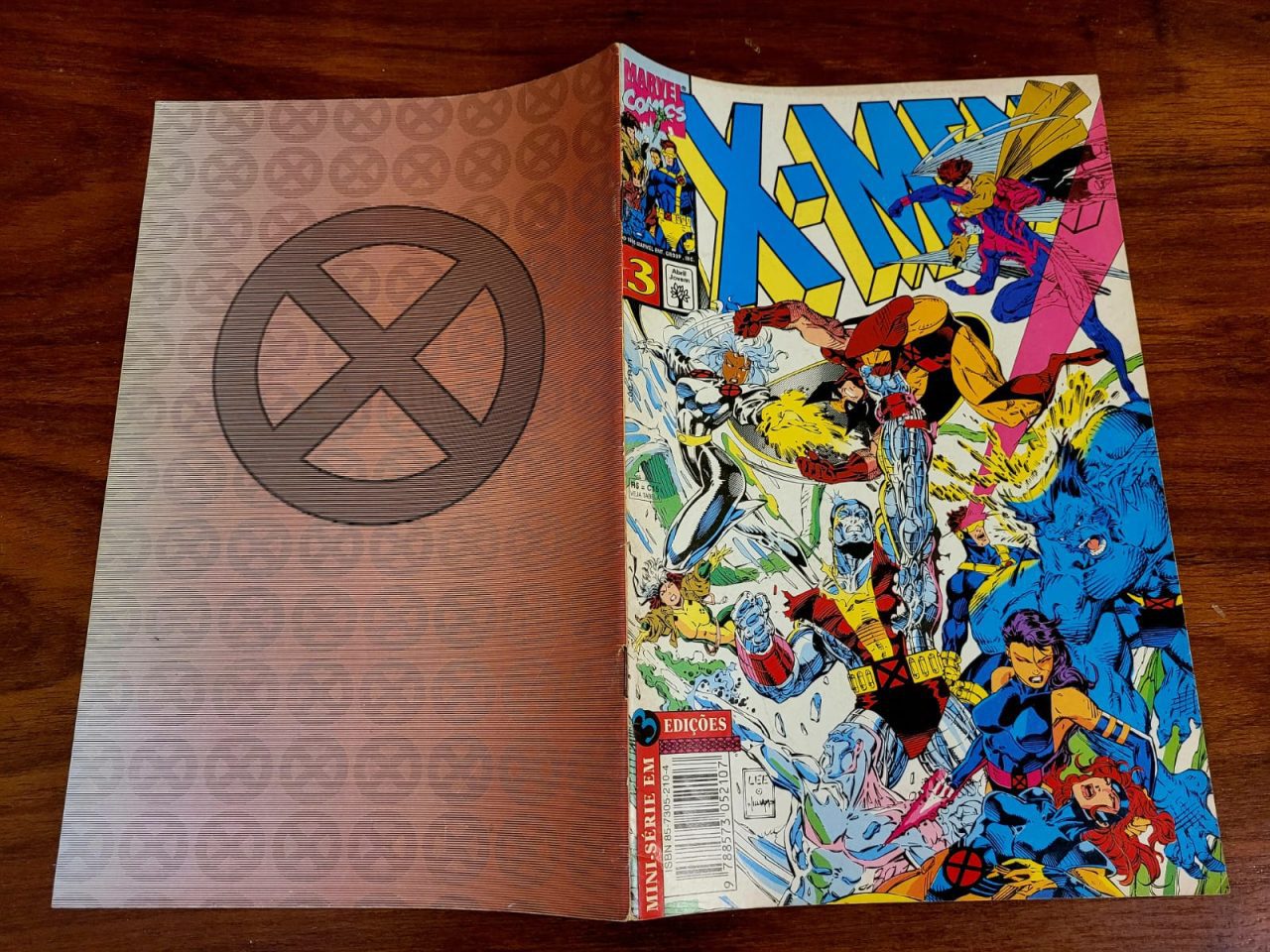 | Casa do Colecionador X-Men 2ª Série - N° 3 - Mini Série em 3 Edições (Editora Abril) Maio 1995 (HQ/Gibi)