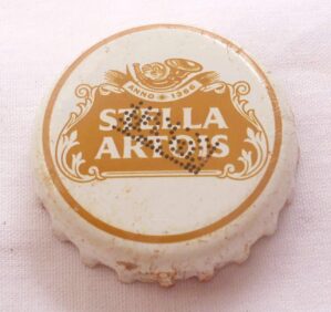 Antiga Tampinha Cerveja Stella Artois