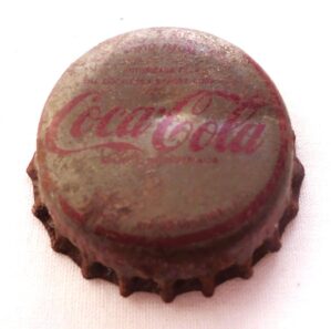 Antiga Tampinha Refrigerante Coca Cola – Anos 60 ( 2 )