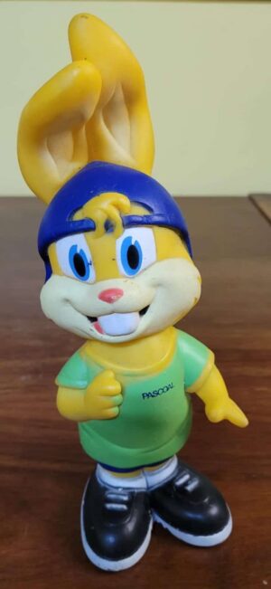 Antigo Mascote da Lacta - Coelho Pascoal (Anos 90)