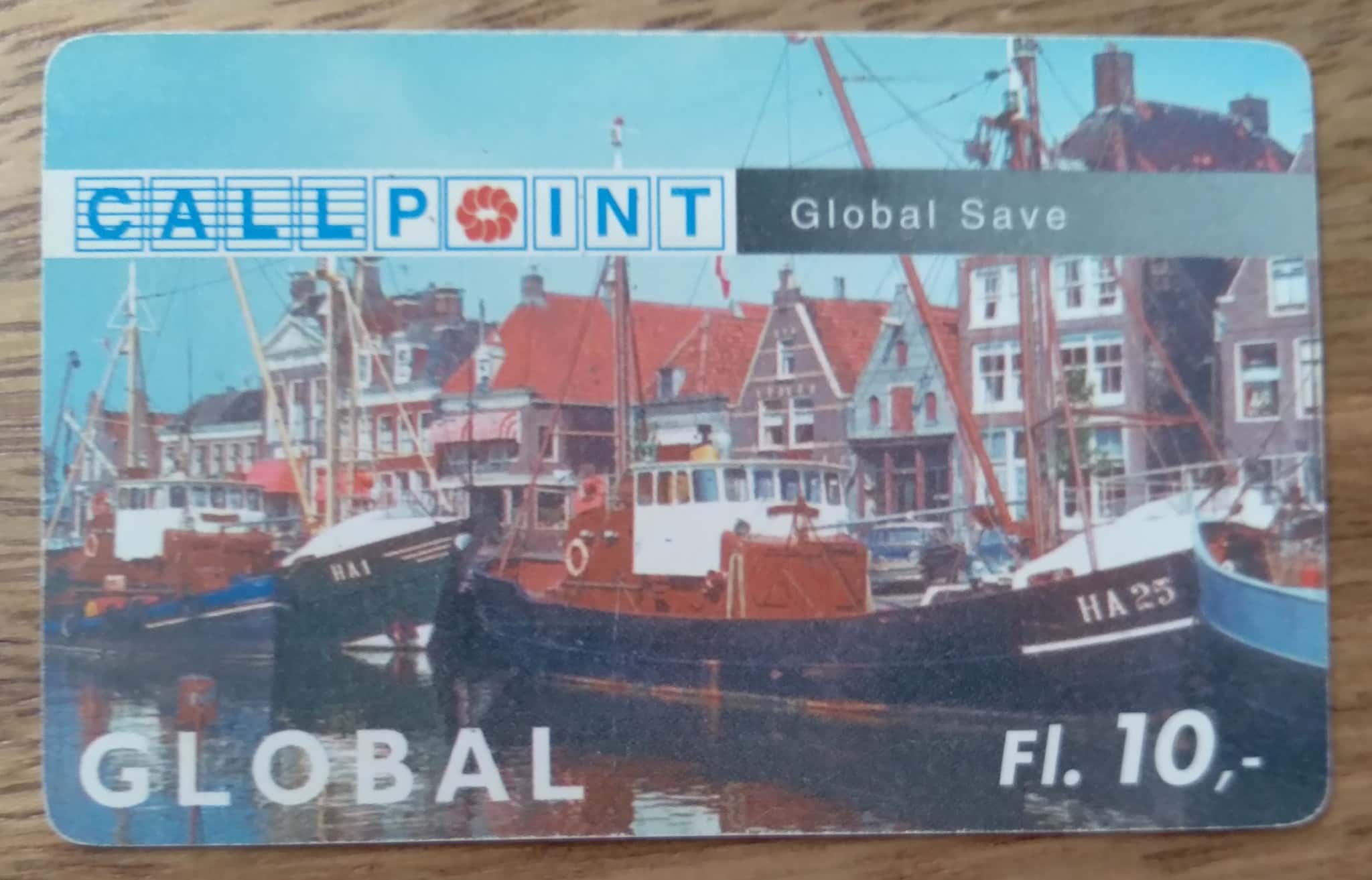 | Casa do Colecionador Cartão Holanda Global Save Pre / Barcos Marina casas.