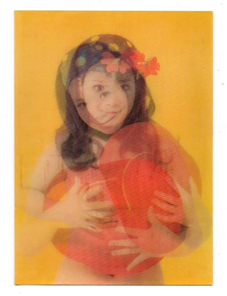 Cartão Postal Holografico - Nu Feminino - Anos 70