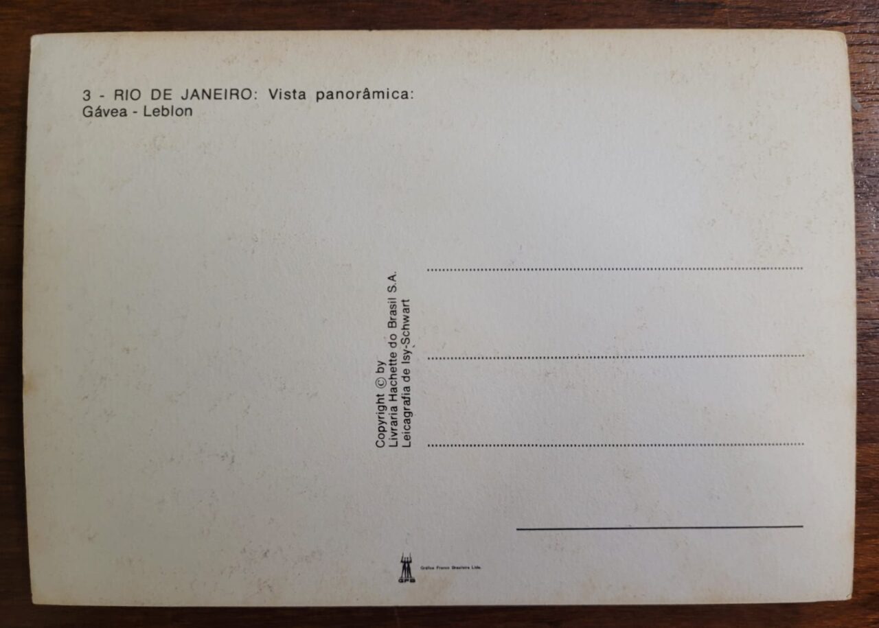 | Casa do Colecionador Cartão Postal - Rio de Janeiro (Rio de Janeiro) Gávea - Leblon