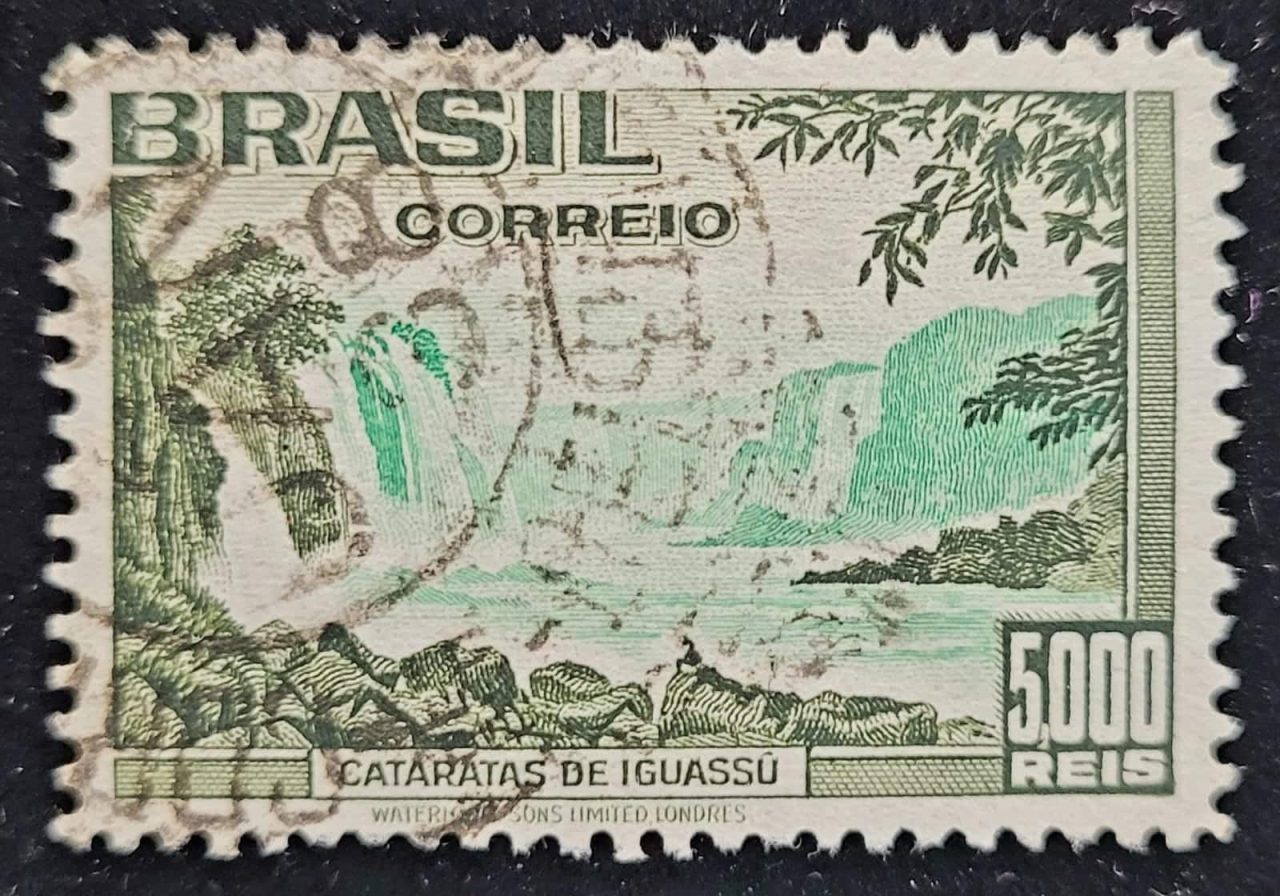 Comemorativos - RHM C0123 (Usado) 5.000 Réis - Propaganda Turística - 10/01/1938 (Selos do Brasil)