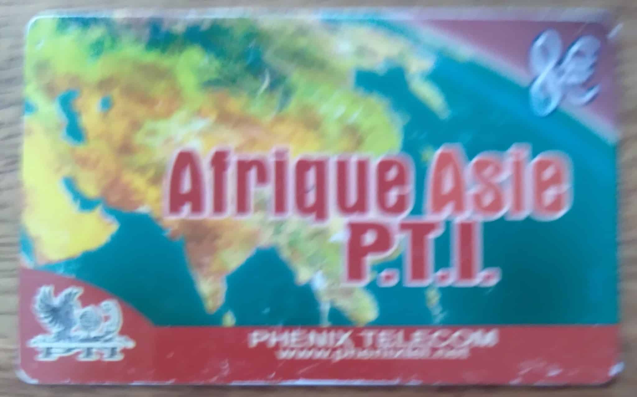 | Casa do Colecionador Ct Pré Phenix Telecom / Afrique Ásia PTI de 8 euros.
