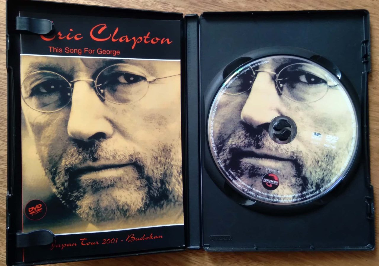| Casa do Colecionador Dvd Eric Clapton the song for George Japan Tour 2001