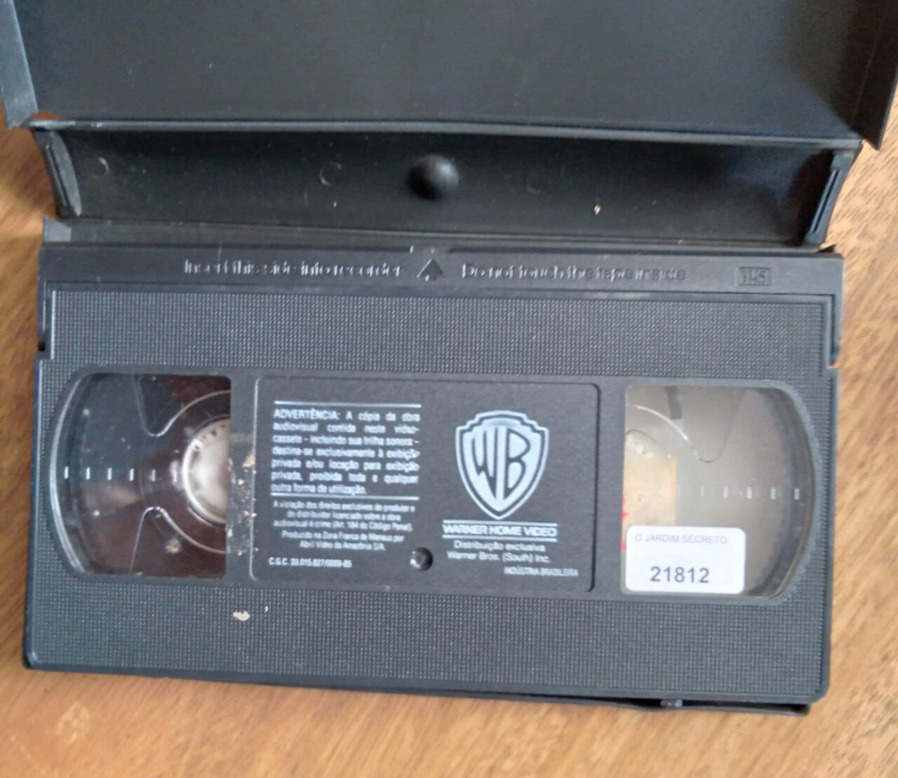 | Casa do Colecionador Fita VHS O Jardim Secreto / 1993 Warner Bros dublado