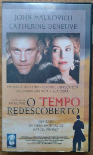 Fita VHS o Tempo Redescoberto / 1999 Legendado Malkovich e Deneuve.