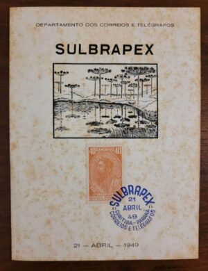Folhinha Comemorativa Autorizada - RHM F-A-13 - Exposição Filatélica Sulbrapex - Curitiba/PR - 01/09/1949