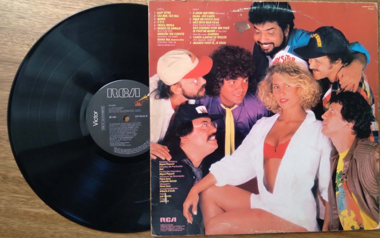 | Casa do Colecionador Lp RCA Victor Fevers 1985 / Baby Sitter Diana O amor que perdi.