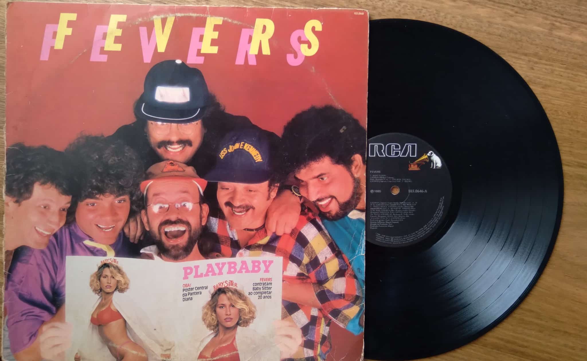 Lp RCA Victor Fevers 1985 / Baby Sitter Diana O amor que perdi.