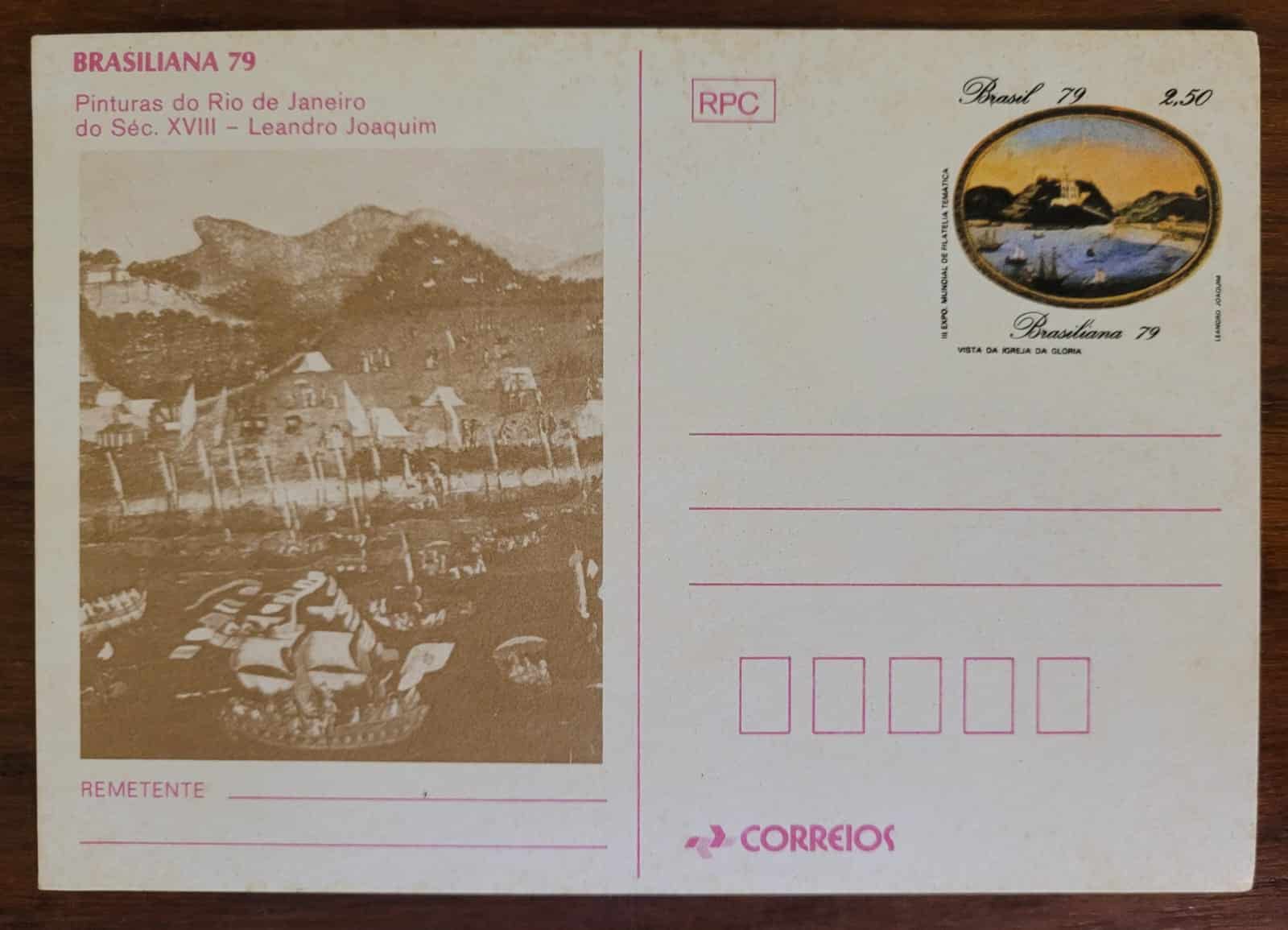 | Casa do Colecionador Máximo Postal Comemorativo - Brasiliana 79 - 1979