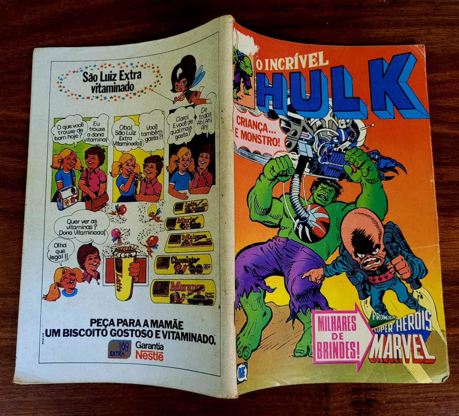 | Casa do Colecionador O Incrível Hulk Nº 013 (Editora RGE - Rio Gráfica Editora) Janeiro 1980 (HQ/Gibi)