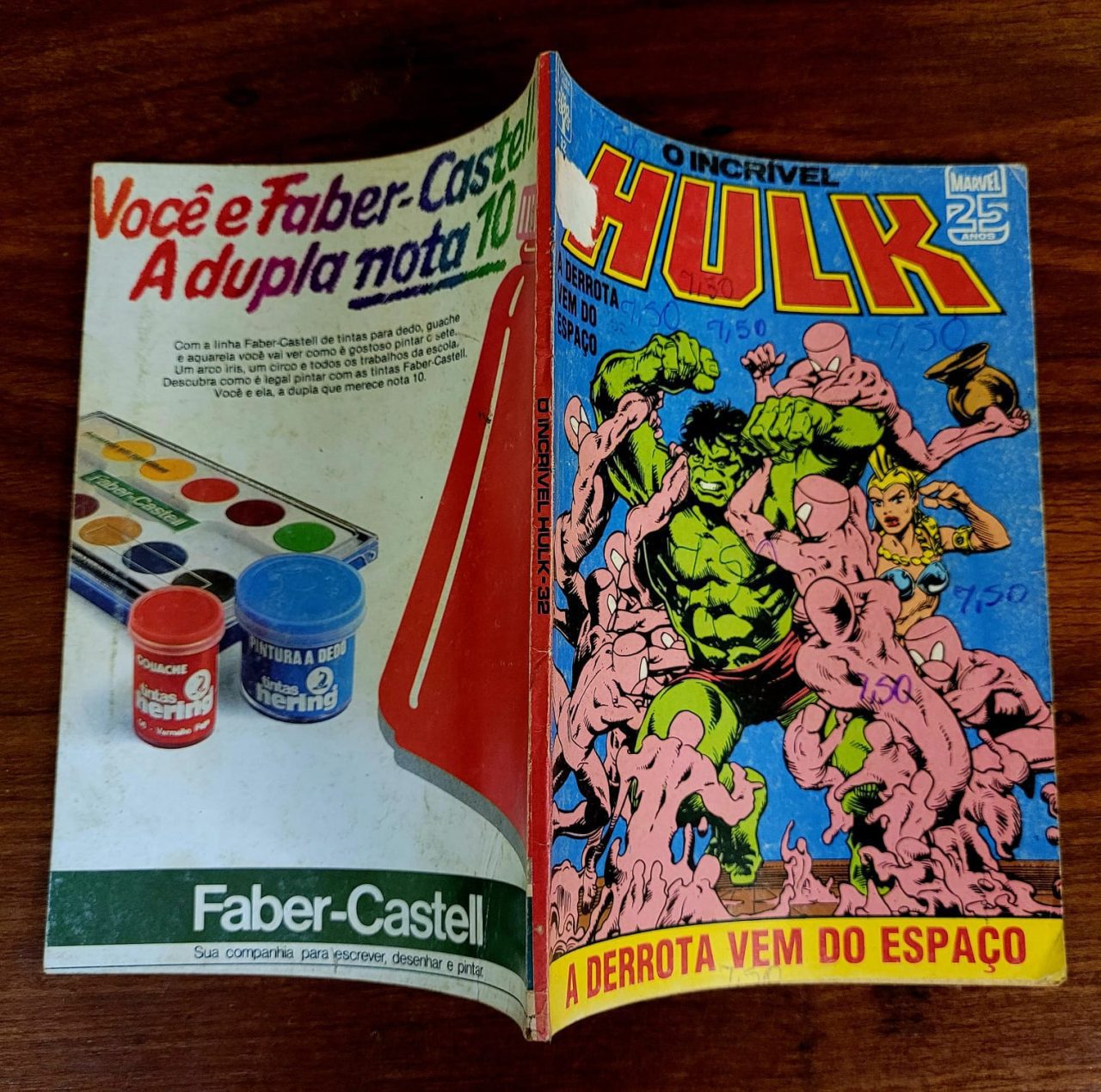 | Casa do Colecionador O Incrível Hulk Nº 032 (Editora Abril) Fevereiro 1986 (HQ/Gibi)