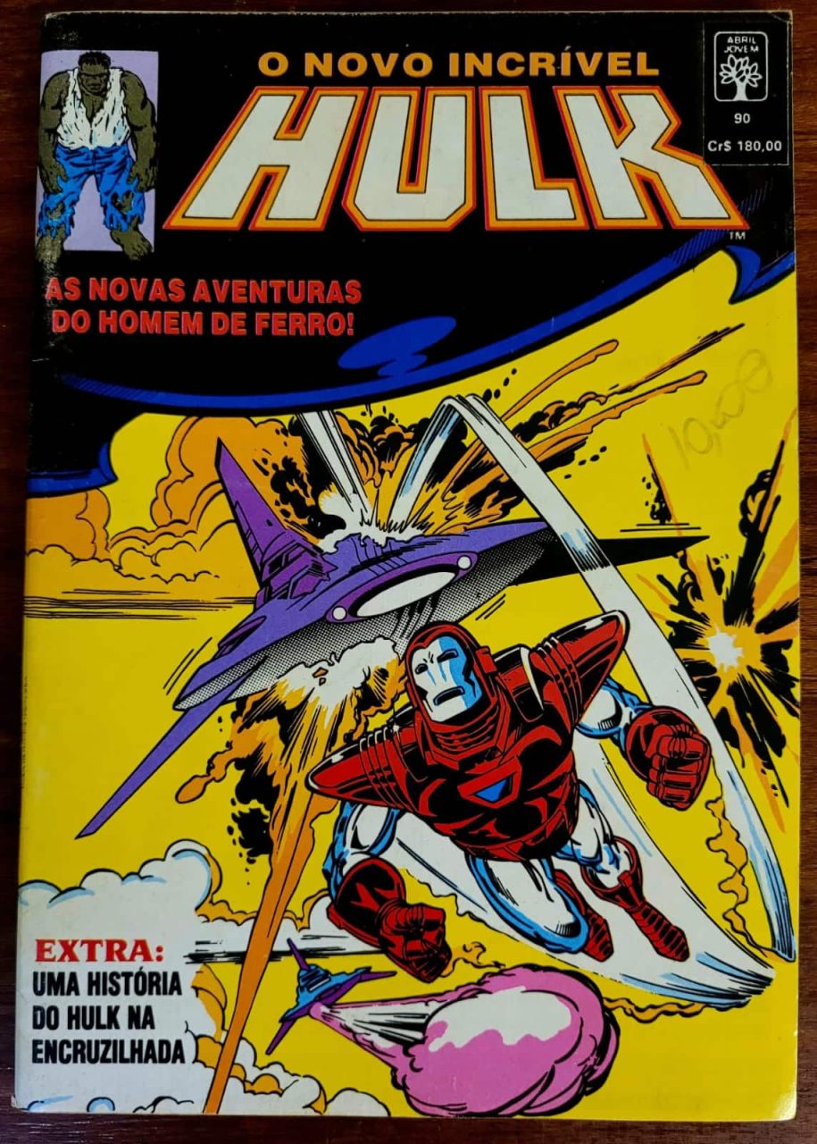| Casa do Colecionador O Novo Incrível Hulk Nº 090 (Editora Abril) Dezembro 1990 (HQ/Gibi)
