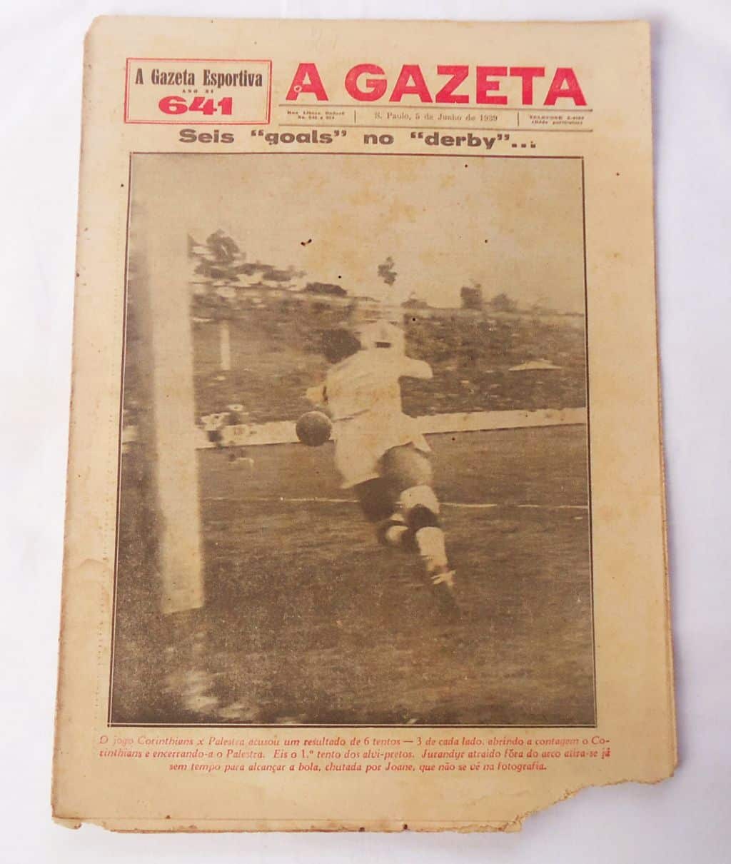 | Casa do Colecionador Revista A Gazeta Esportiva N° 641 - Junho 1939
